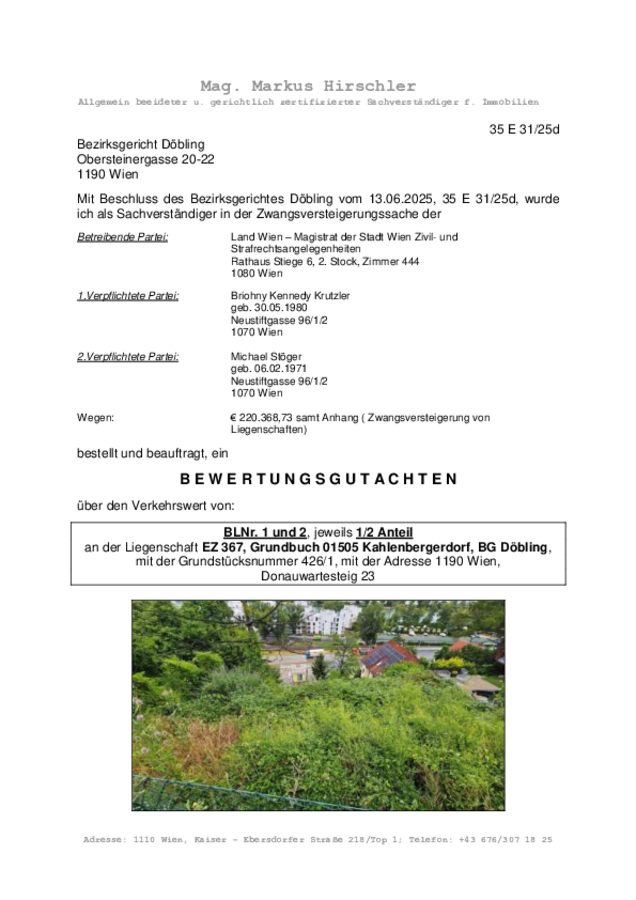 Gutachten 1190 Wien, Donauwartesteig 23.pdf