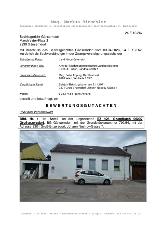 Gutachten 2301 Groß Enzersdorf, Johann Nestroy Gasse 7.pdf